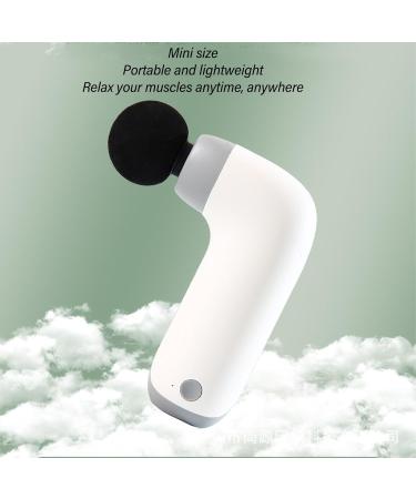 Mini Muscle Massage Gun | Super Quiet & Portable 3-Step Percussion Massager with 6 Heads for Targeted Muscle Relief - Buy Online on GoSupps.com