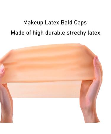 Yddcpbb 3 Packs Latex Bald Caps with Wig Caps - Adult Costume Accessory - Buy Online on GoSupps.com