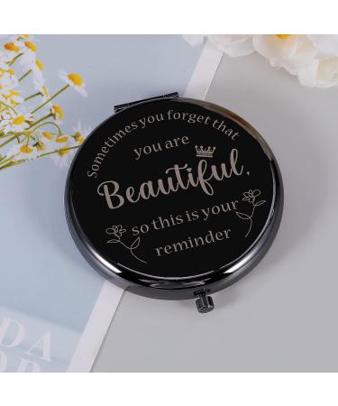 Graduation Gift for Her - Inspirational Makeup Compact Mirror for Daughter, Mom, Sister, Girlfriend - Perfect Christmas Stocking Stuffer and Valentines Day Gift - Buy Online on GoSupps.com