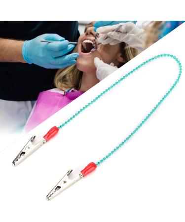 Verdant Touch Dentist Supplies Napkin Holder - Flexible Steel Ball Chain Green Pack of 5 | Bulk Dental Accessories - Buy Online on GoSupps.com