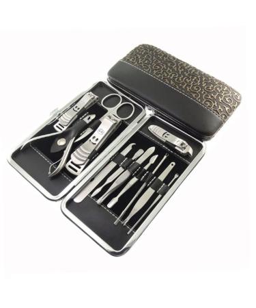 minkissy Kit Cosmetology kit Manicure kit Grooming kit Stainless Steel Nail Steel