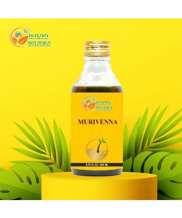 Herbs Botanica Murivenna Oil | Ayurvedic Herbal Oil for Joint & Muscle Relief | Treat Sprains & Cramps | 200ml - Buy Online on GoSupps.com