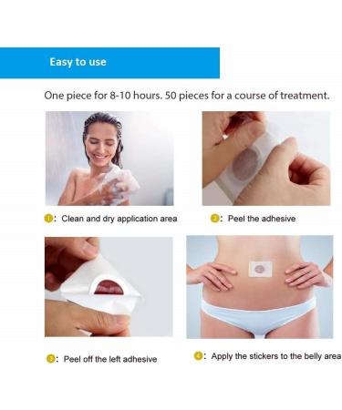 Losing Weight Patch - 60 Slim Stickers for Belly Fat & Anti-Cellulite | Fast Non-Irritating Fat Burning Solution - Buy Online on GoSupps.com