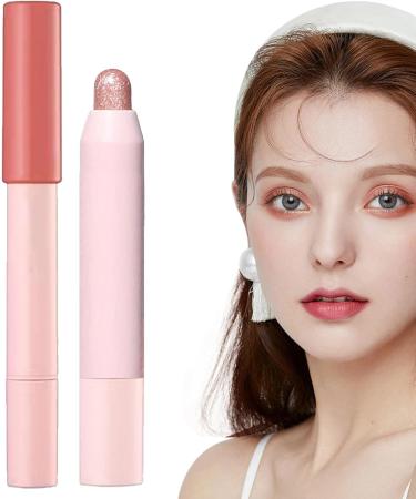  Ziennhu Green Glitter Eyeshadow Waterproof And Long Lasting Green Eyeshadow Stick Nazcr Cream Pencil Eyeliner Metallic Glitter Eye Makeup Pen - Buy Online on GoSupps.com