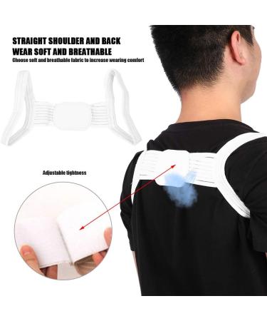 Copper Compression Upper Back Support Belt | Adjustable Posture Corrector Brace for Men, Women & Children | Breathable Shoulder Back Straightener - Improve Posture Now! - Buy Online on GoSupps.com