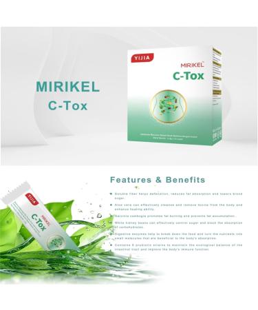 CHNLML C-Tox Natural Supplement 6-Strain Probiotics + Tropical Fruit Enzymes Support Regularity Gut Flora and Healthy Digestion 14 Sachets(Pack of 1 C-TOX C-TOX Pack of 1 - Buy Online on GoSupps.com