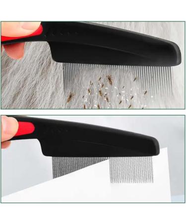 KGDUYC 2PC Flea Comb for Dogs & Cats - Effectively Remove Fleas Insects & Dirt | Best Pet Grooming Tool - Buy Online on GoSupps.com