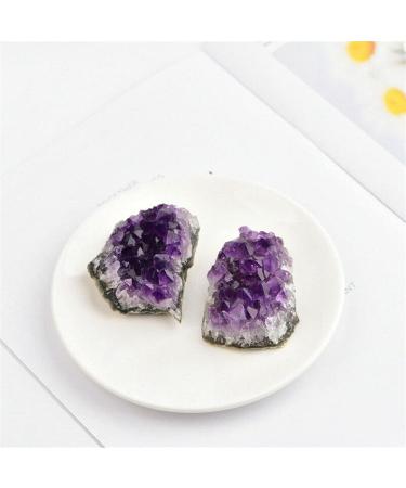1/5/10PC 20-30g Natural Purple Brazilian Amethyst Quartz Crystal Cluster Stones Druzy Geode Specimen Ornament Home Decor Crafts ZJGIDTEM (Color : 10pcs) - Buy Online on GoSupps.com