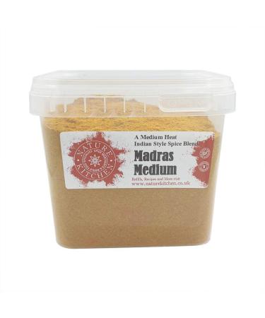 Nature Kitchen Madras Medium 500G Seasoning Spices And Herbs. Gluten-Free and Vegan Everyday Cooking Blends For Marinades Sauces Frying Baking Or Grilling