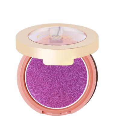 Oulac Rouge Powder Powder Blush Gentle Schimmer & silky tender highly pigmented durable vegan animal test -free cosmetics eyes cosmetics 1 Pack 4.8 g F13 Carnival F13 Carnival (Purple Cactus Flower With Silver Sheen)