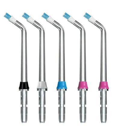 Pack of 5 Plaque Seeker Replacement Tips for Waterpik Water Flosser and Other Oral Irrigators