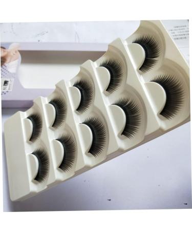 minkissy 5 Pairs Fake Lashes Makeup Eyelashes Reusable Handmade False Eyelashes Car Air Freshner Bottle Adhesive Eyelash Fake Eyelash Artificial Eyelashes Long Eyelashes Natural 3D Extend - Buy Online on GoSupps.com