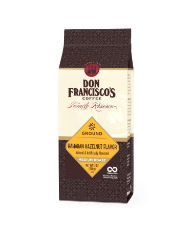 Don Francisco's Caf moulu aromatis la noisette hawa enne (sac de 355 ml) noisette noisette 12 g (Lot de 1)