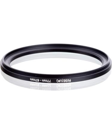 Rise(UK) Step Down Filter Ring Adapter 77mm-67mm - Compatible with 72-77mm and 74-77mm Lenses - Buy Online on GoSupps.com