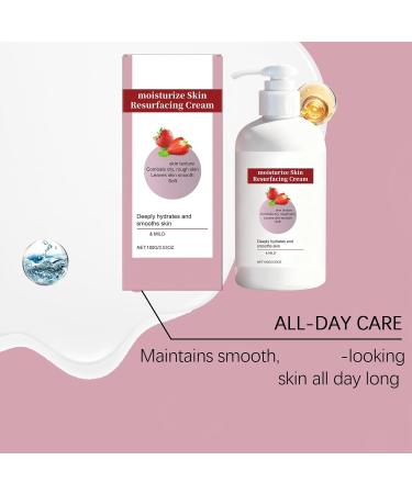 WRANBAO Strawberry skin renewal cream hydrates and cares for dry or rough skin strawberry facial cream intensive moisture care for face and neck 100 g 6 pieces 6 pieces - Buy Online on GoSupps.com