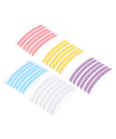 Didiseaon 5 Sheets Tools Eyelash Tool Eyelash Lift Pads Lash Perming Silicone Pads Eyelash Lifting Pads Eyelash Lift Tool Silicone Eyelash Perming Rod Silica Gel Multicolor Lifting Rod