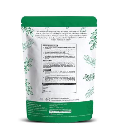 100% Natural Indigo Powder for Hair - 1 KG Value Pack | Brown to Black Hair Color | 2.2 LB Pack - 35.274 Ounces - Buy Online on GoSupps.com