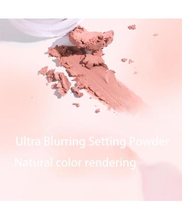 Blurring Setting Powder Pink Blurry Setting Powder for Cheek Contour and Enhancement Ultra Fine Matte Facial Powder for All Mature Skin - Buy Online on GoSupps.com