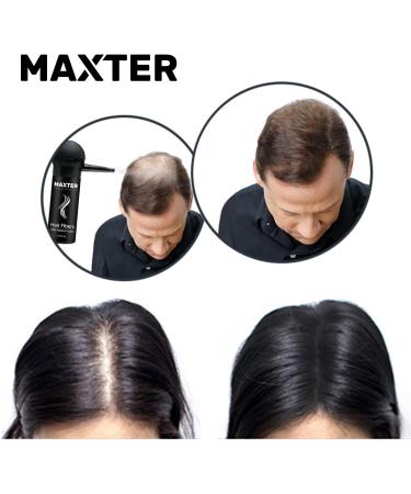 Bunee Hair Fibres - Hair Thickener - Hair Loss Coverage in 30 Seconds - 100% Natural Cotton Hair Powder Women and Men (Black 27.5g) - Buy Online on GoSupps.com