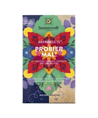 Sonnentor Sonnentor Happiness is Probier Mal! Pack of 18 sachets of 30.6 g