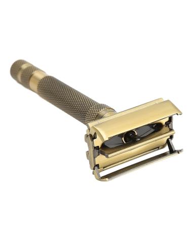 Butterfly Double Edge Razor - Manual Wet Shave Razor for Men | Precision Single Blade Bar Cutter - Compatible with Double Edge Blades - Buy Online on GoSupps.com