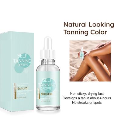  Fyearfly 30ml self-tanning drops easy to absorb soft and gradual tanning drops for the body for women and men - Buy Online on GoSupps.com