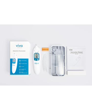 Viva Wellbeing Infrared Ear Thermometer - Buy Online on GoSupps.com
