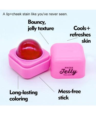 Lip Stick Blush | Eyeshadow & Blush Texture Melting Jelly Texture Moisturizing Instant Lipstick Woman Mom Daughter Daily Makeup & Evening - Buy Online on GoSupps.com