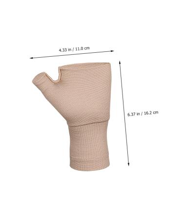 Buy Adjustable Wrist Support Gloves for Pain Relief | Pressure Wrist Protector for Swollen Hands - Durable Nylon - Perfect for Men - Buy Online on GoSupps.com