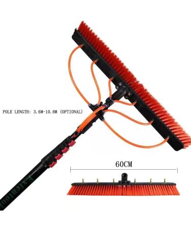 Water Fed Window Cleaning Pole Water Fed Telescopic Brush/Extendable Cleaner Conservatory Roof Suitable For Photovoltaic Panel Cleaning Trucks (Color : 60cm Size : 6m) 6m 60cm - Buy Online on GoSupps.com