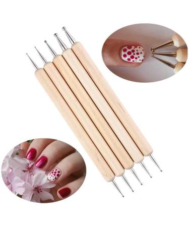 Dajidafu 1 Set Dotting Tools Two Ways Drawing Painting Carving Set DIY Design Manicure Tools Freehand Embossing Point Drill Pen - Buy Online on GoSupps.com