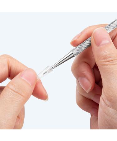 Stainless Steel Cuticle Pusher Nail Dotting Pen Nail Care Tool Double Ended Manicure Cuticle Remover Cleaner Nail Dotting Pen Set Nail Dotting Pens For Nail Art Nail Dotting Pen And Brushes - Buy Online on GoSupps.com