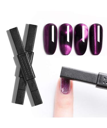 WOKOTO 5Pcs Cat Eye Nail Art Magnetic Pen Set - Double-Headed Tools for UV Gel Polish & Manicure - Perfect for Nail Art Enthusiasts - Buy Online on GoSupps.com