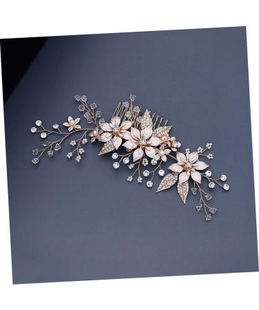 DOITOOL 1 Pc Hair Comb Hair up Alloy Wedding Dress Bride - Buy Online on GoSupps.com