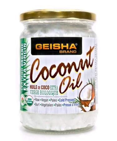 GEISHA Organic Extra-Virgin Coconut Oil (500ml)