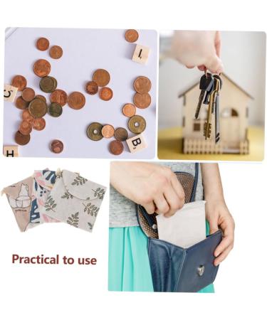 Buy Lurrose 6th Pack Women's Bandages Bag | Stylish Wallet for Menstruation Towels & Small Storage | Travel-Friendly Cotton Design - Buy Online on GoSupps.com