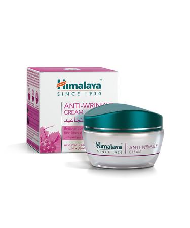 Himalaya Anti-Wrinkle Cream for Reducing Wrinkles  Fine Lines and Dark Spots  Moisturizes & Repairs  1.69 oz - Buy Online on GoSupps.com