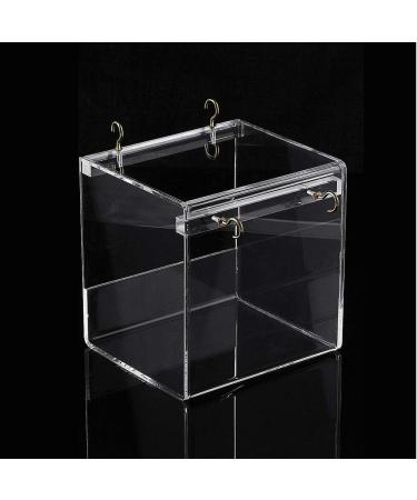 Tree2018 1pc Bird Water Bath Tub for Pet Bird Cage Hanging Bowl Parrots Parakeet Birdbath - Buy Online on GoSupps.com