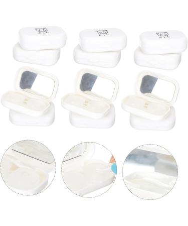 Buy Healvian 48-Piece Contact Lens Case Set Durable Plastic Holder & Cosmetic Lens Bracket International Shipping Available - Buy Online on GoSupps.com