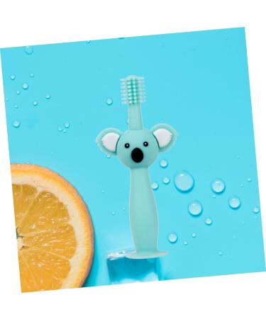 Alasum Baby Training Brush | Toddler Toothbrush with Silicone Teether & Soft Bristles Perfect for Early Dental Care - Buy Online on GoSupps.com