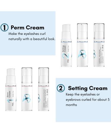 All in Beauty Lash & Brow Lift Kit Eyelash Perm & Brow Lamination for At Home DIY 20 Uses Long-lasting Results Cleanse & Nourish - Buy Online on GoSupps.com