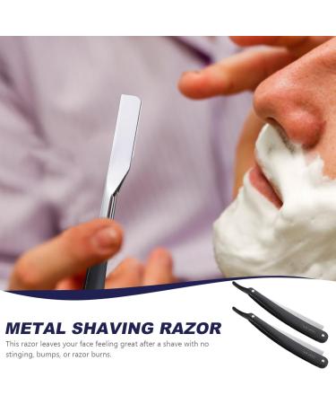 Frcolor 2-Pack Men's Razor Set | Premium Barbier Rastrillos for Bald Heads & Shaving | Gold & Silver | Ideal Men's Grooming Tool - Buy Online on GoSupps.com
