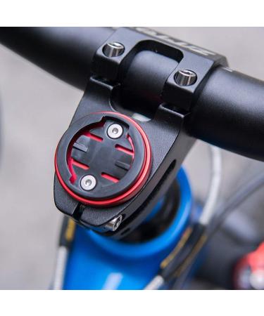 Cysky Garmin Edge Mount - Bicycle Stem Holder for Garmin & Bryton GPS | Compatible with 1000 820 810 800 520 500 200 & Bryton 530 330 310 (Black) - Buy Online on GoSupps.com