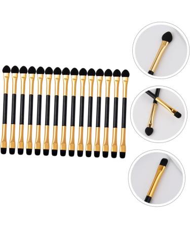 MUSISALY 15pcs Eye Shadow Brush Makeup Accessories Double Sided Makeup Brush Eyeshadow Fiber - Buy Online on GoSupps.com