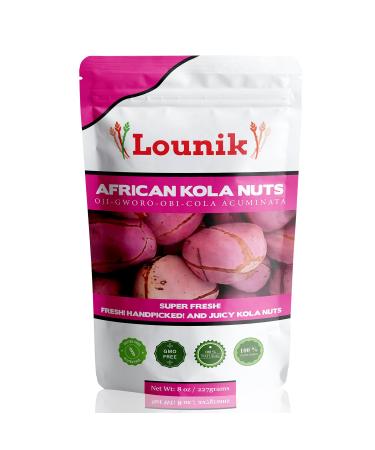 Lounik African Kola Nuts 2 Lobes- 8 oz/225g 