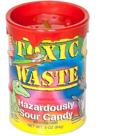 Common Classic Toxic Waste Candy - Bulk Sizes **Comes in a BIO-DEGRADABLE + RE-SEALABLE Bags!** (Tie Dye Barrel Piggy Banks 1 Count) Tie Dye Barrel Piggy Banks 1 count - Buy Online on GoSupps.com