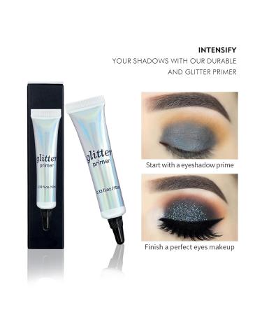 ZOOMINE Glitter Eyeshadow Primer - Long Lasting & Smudgeproof Gel Base for Oily Lids (3 Pack) - Buy Online on GoSupps.com
