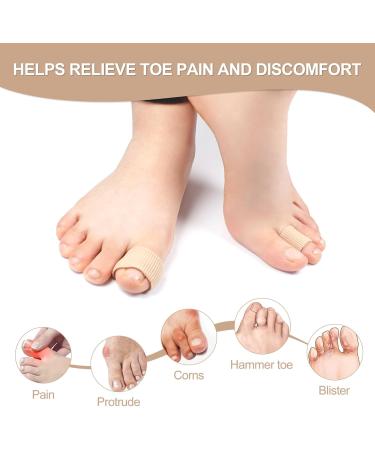 Buy Soodyoow Silicone Toe Protection | 5 Pcs Gel Toe Separators & Cushions for Cornal Eyes & Valgus Support - International Shipping - Buy Online on GoSupps.com