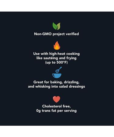 AmazonFresh Avocado Oil 33.8 fl oz (1L) - Premium Quality, Cold-Pressed Oil for Cooking and Skincare - Buy Online on GoSupps.com