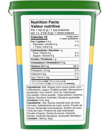 Knorr Professional Fish Bouillon Base Powder Gluten Free 1 kg - Buy Online on GoSupps.com